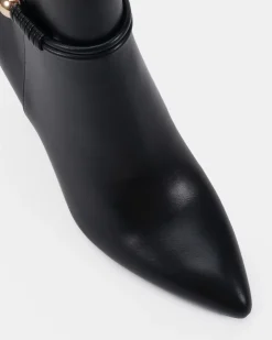 DAYNA BLACK Heeled Boots