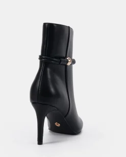 DAYNA BLACK Heeled Boots