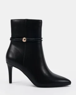 DAYNA BLACK Heeled Boots