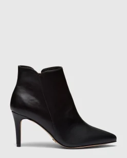 DELMONT BLACK Slip On Boots