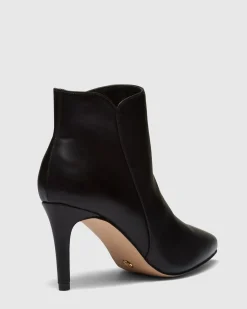DELMONT BLACK Slip On Boots