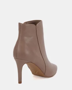 DELMONT TAUPE Slip On Boots