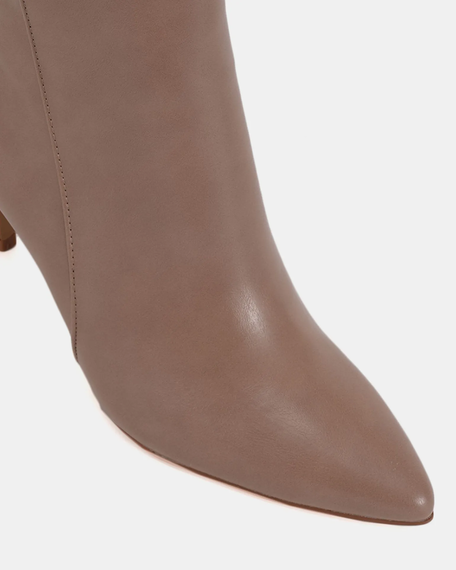 DELMONT TAUPE Slip On Boots