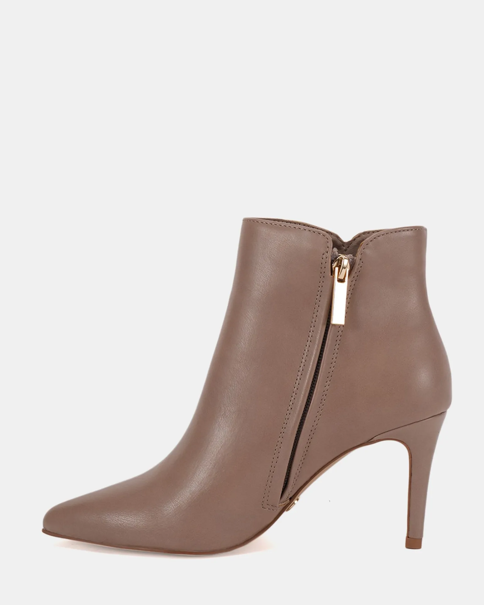 DELMONT TAUPE Slip On Boots