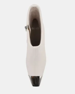 DELULU WHITE Heeled Boots
