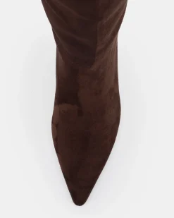 DEVYN ESPRESSO SUEDE Heeled Boots