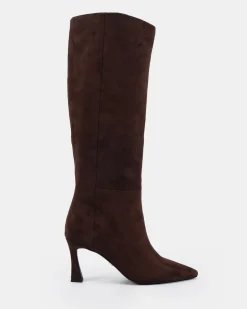 DEVYN ESPRESSO SUEDE Heeled Boots