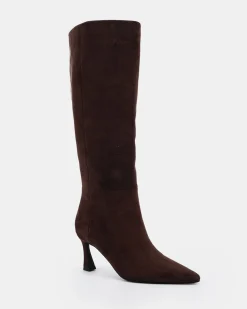 DEVYN ESPRESSO SUEDE Heeled Boots