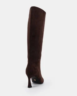 DEVYN ESPRESSO SUEDE Heeled Boots