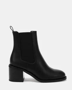 DIFFUSE BLACK Slip On Boots