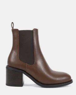 DIFFUSE BROWN Ankle Boots