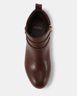 DIGBY MILK CHOCOLATE Ankle Boots