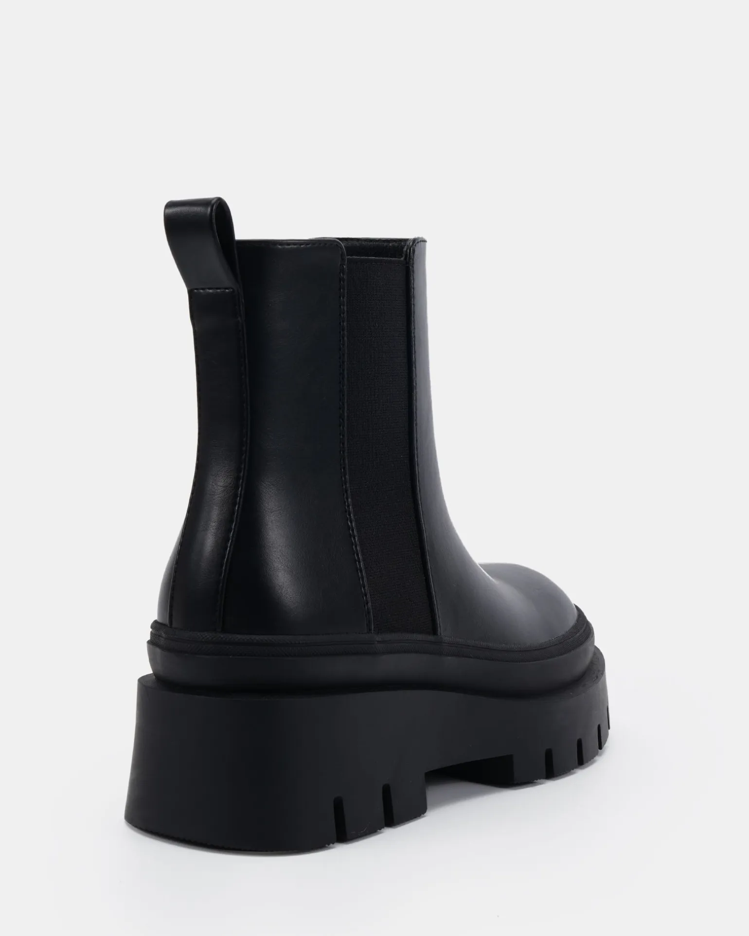 DOMINIQUE BLACK Slip On Boots