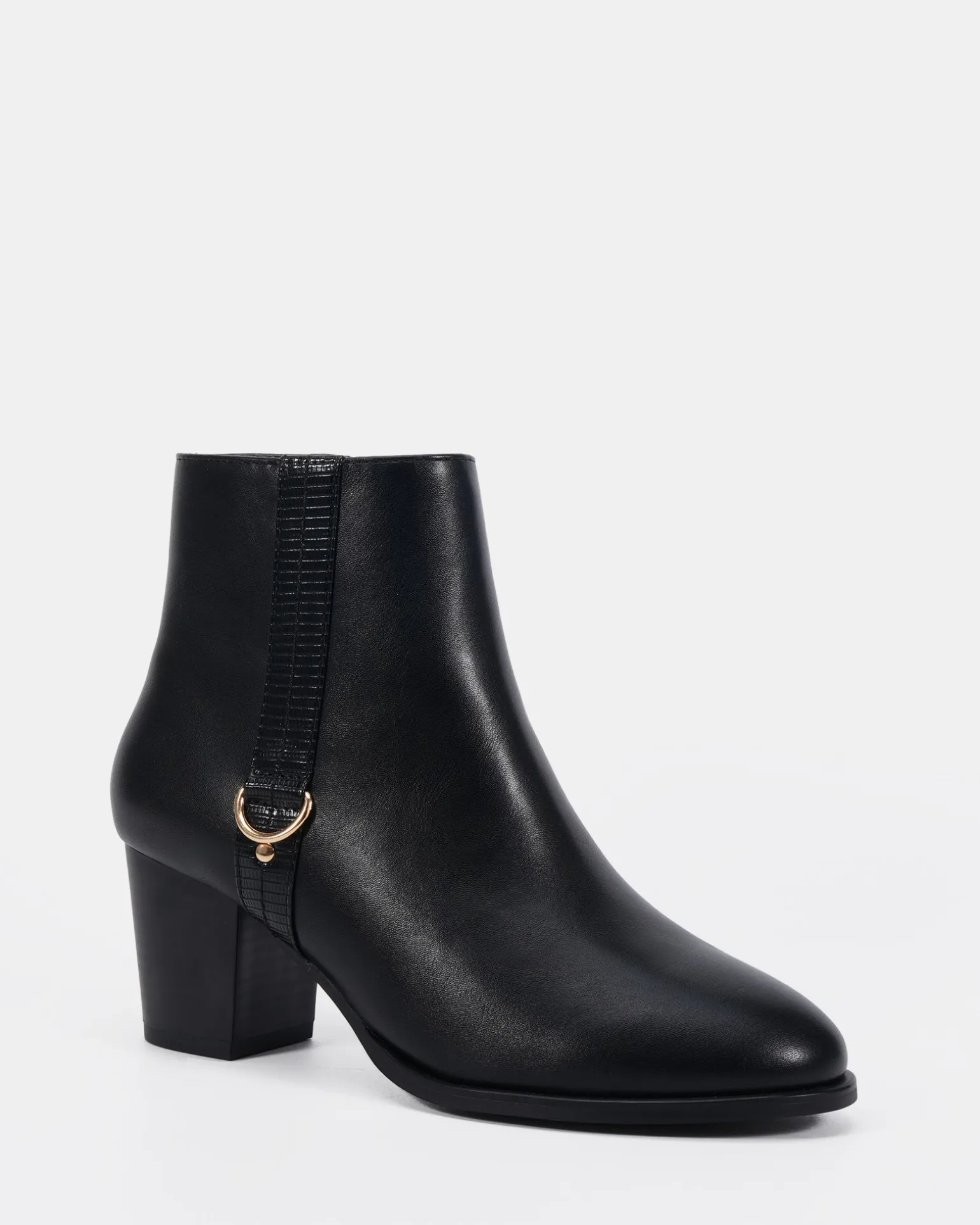 DOUR BLACK Heeled Boots