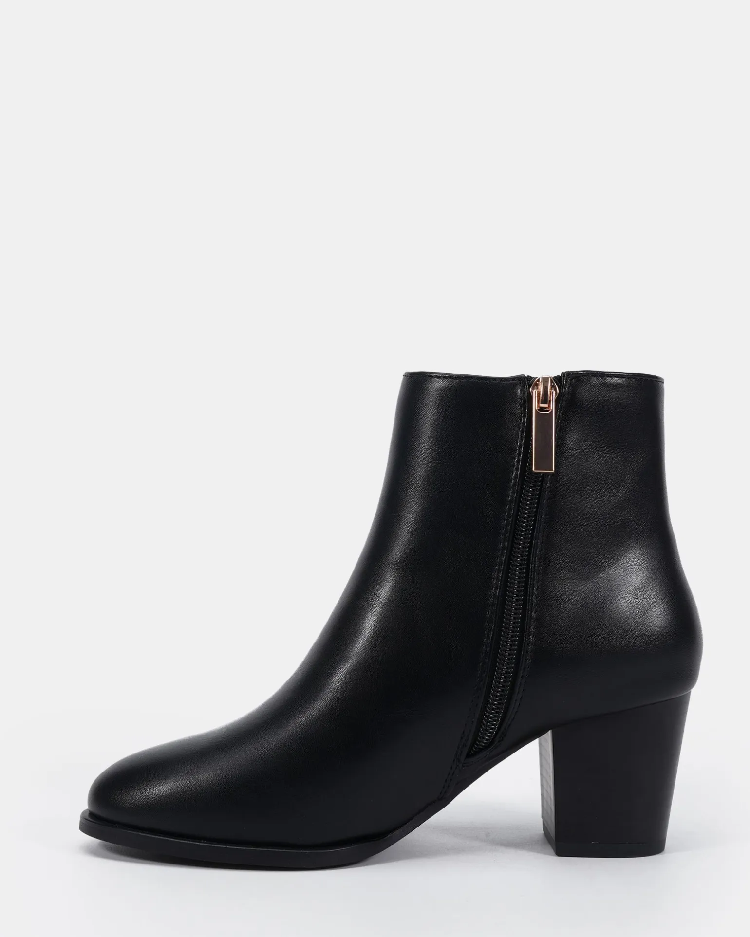 DOUR BLACK Heeled Boots