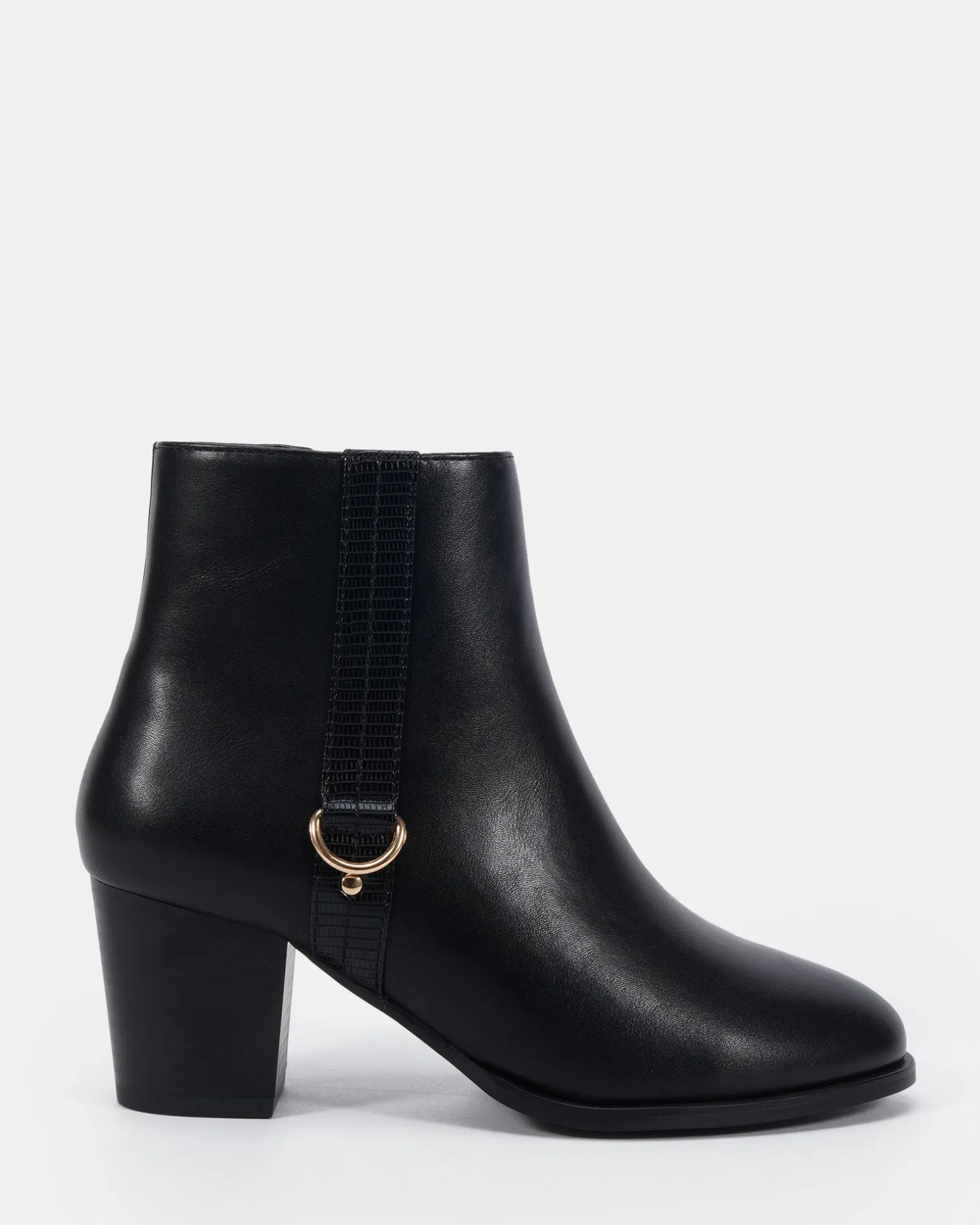 DOUR BLACK Heeled Boots