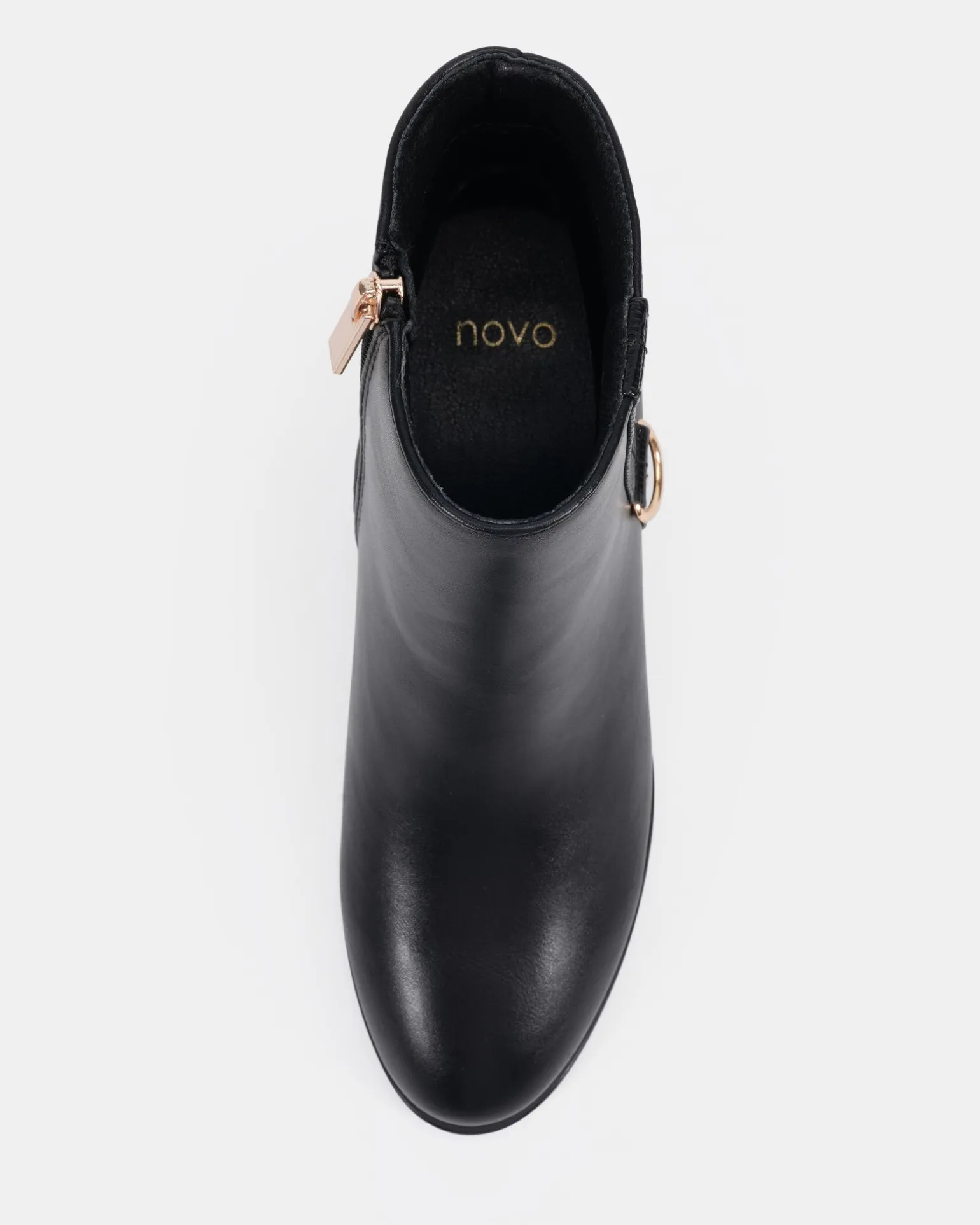 DOUR BLACK Heeled Boots