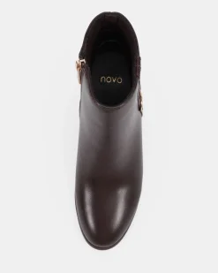 DOUR ESPRESSO Heeled Boots