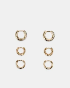 EARRING - DARIA PACK Metallic Earrings