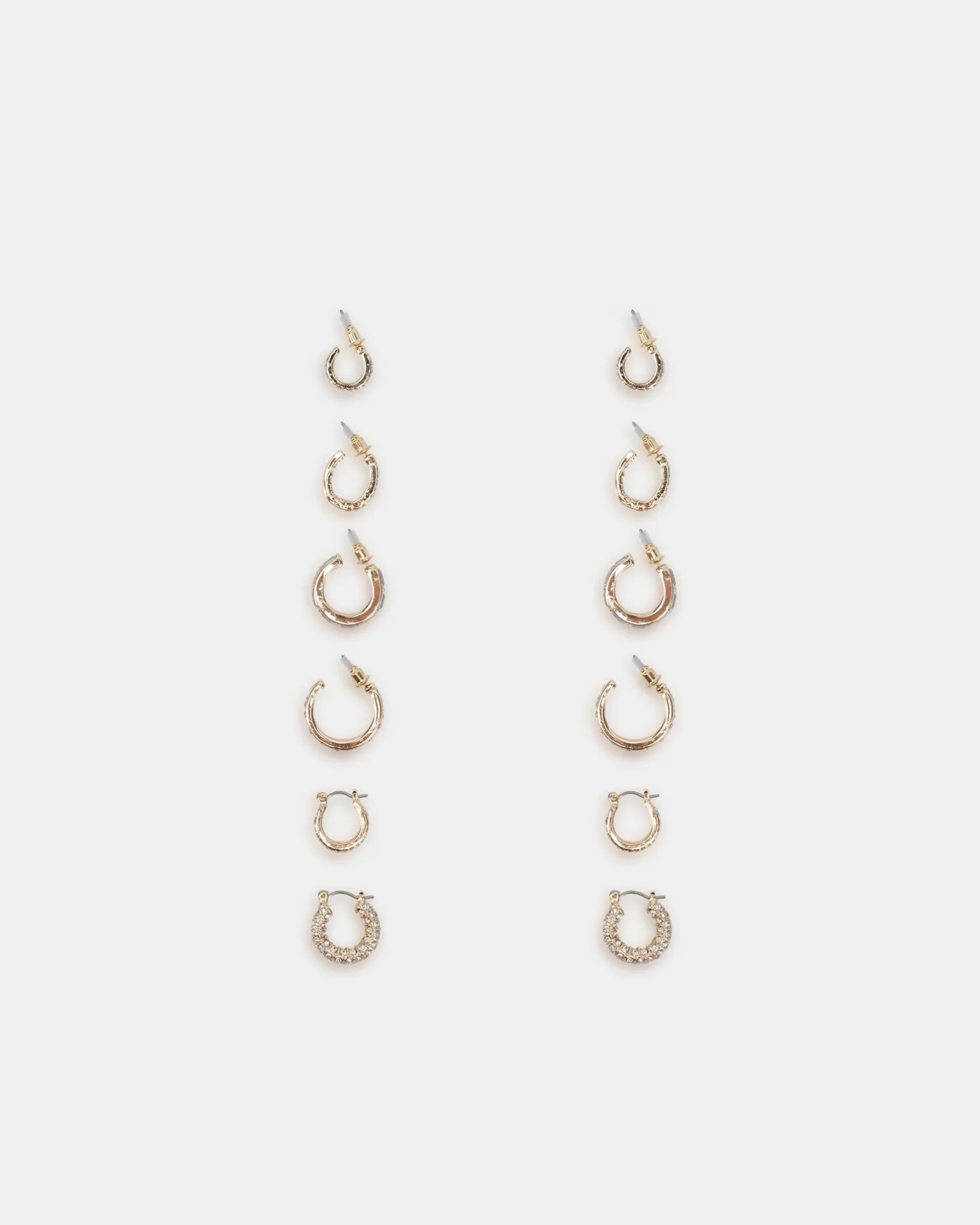 EARRINGS - HAZEL PACK Metallic Earrings