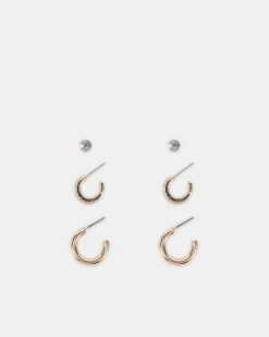 EARRING - XANA PACK Metallic Earrings