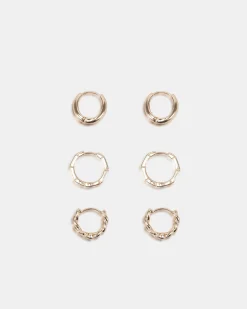 EARRING - XINIA PACK Metallic Earrings