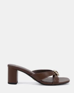 FINNEGAN MILK CHOCOLATE Block Heels