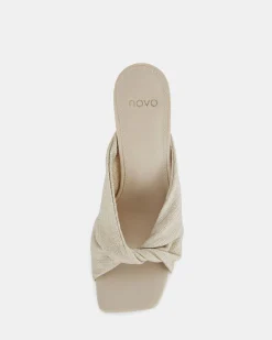 FOXX METALLIC LINEN Stilettos