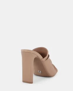 FREEZA Sand Open Toe Heels