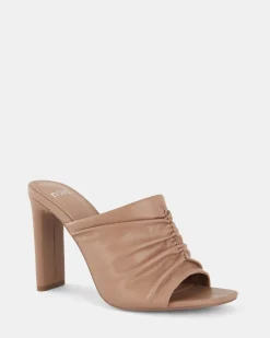 FREEZA Sand Open Toe Heels