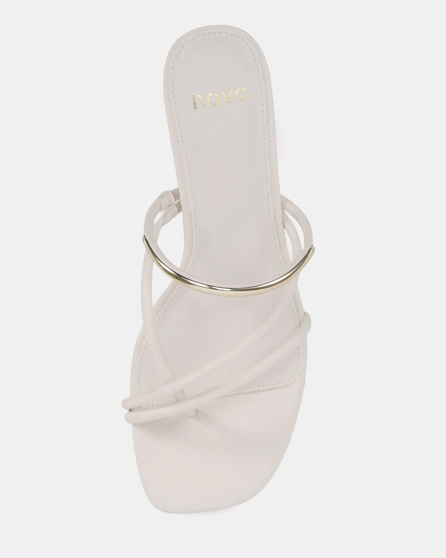 FUMING WHITE Mid Heels