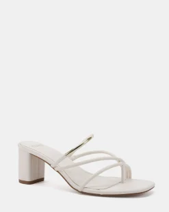FUMING WHITE Mid Heels
