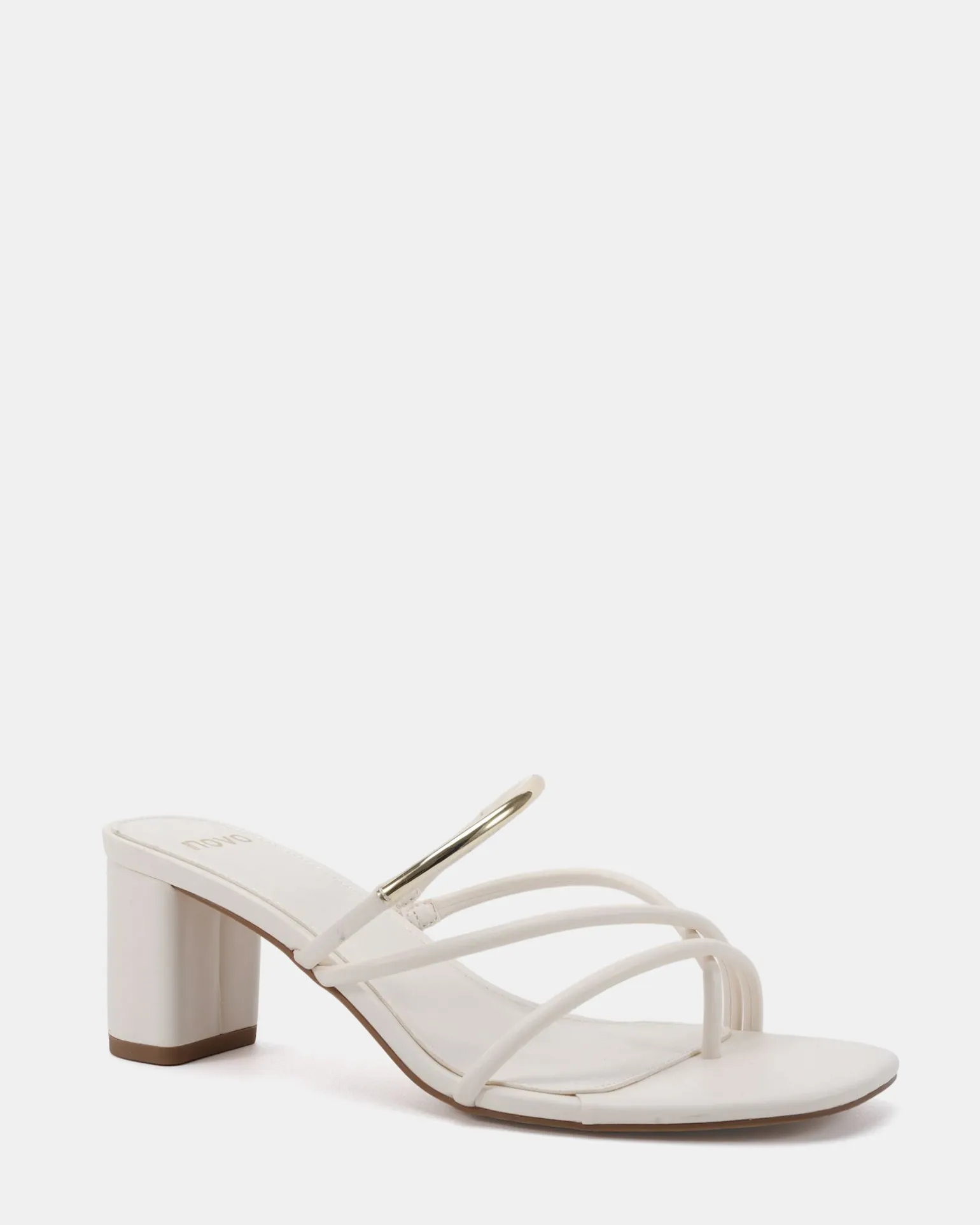 FUMING WHITE Mid Heels