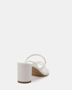FUMING WHITE Mid Heels