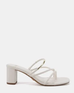 FUMING WHITE Mid Heels