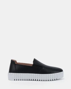 HAVEN RIVERS BLACK Slip On Sneakers