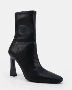 HAYZE BLACK Heeled Boots