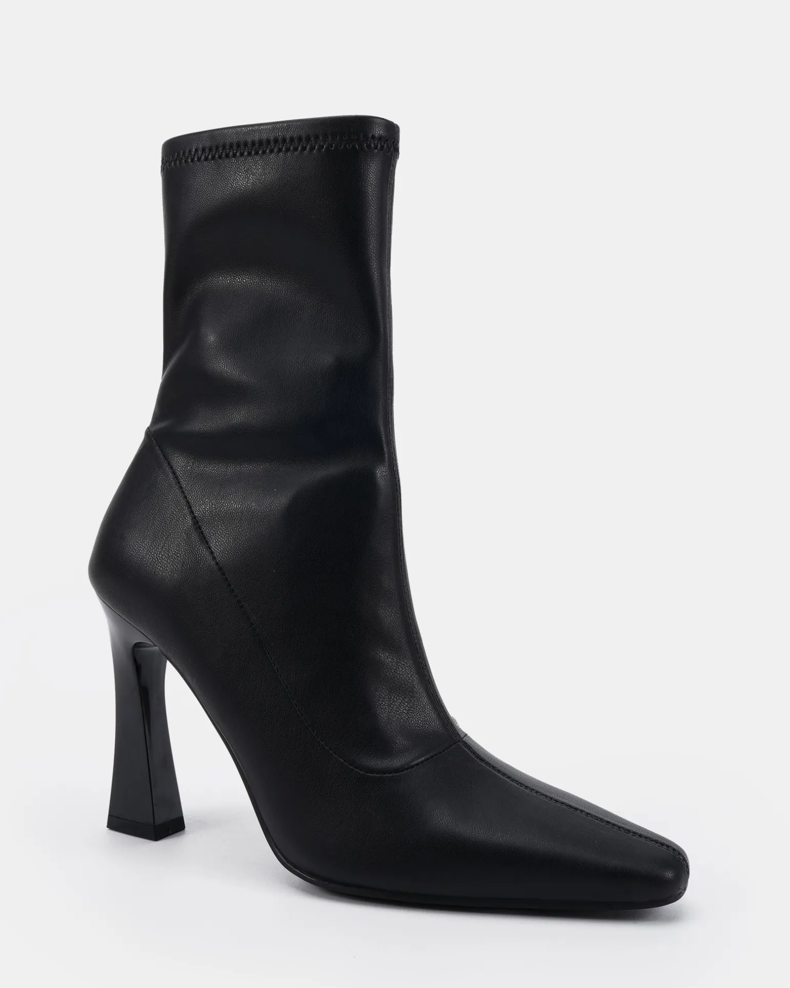HAYZE BLACK Heeled Boots