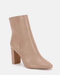 HOLLIE NUDE Ankle Boots