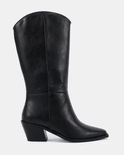HUXLEY BLACK Long Boots