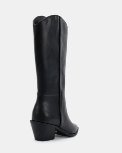 HUXLEY BLACK Long Boots