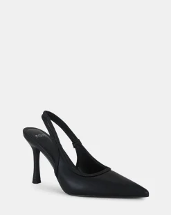 IANTHE BLACK Closed Toe Heels