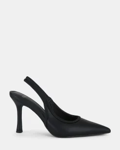 IANTHE BLACK Closed Toe Heels