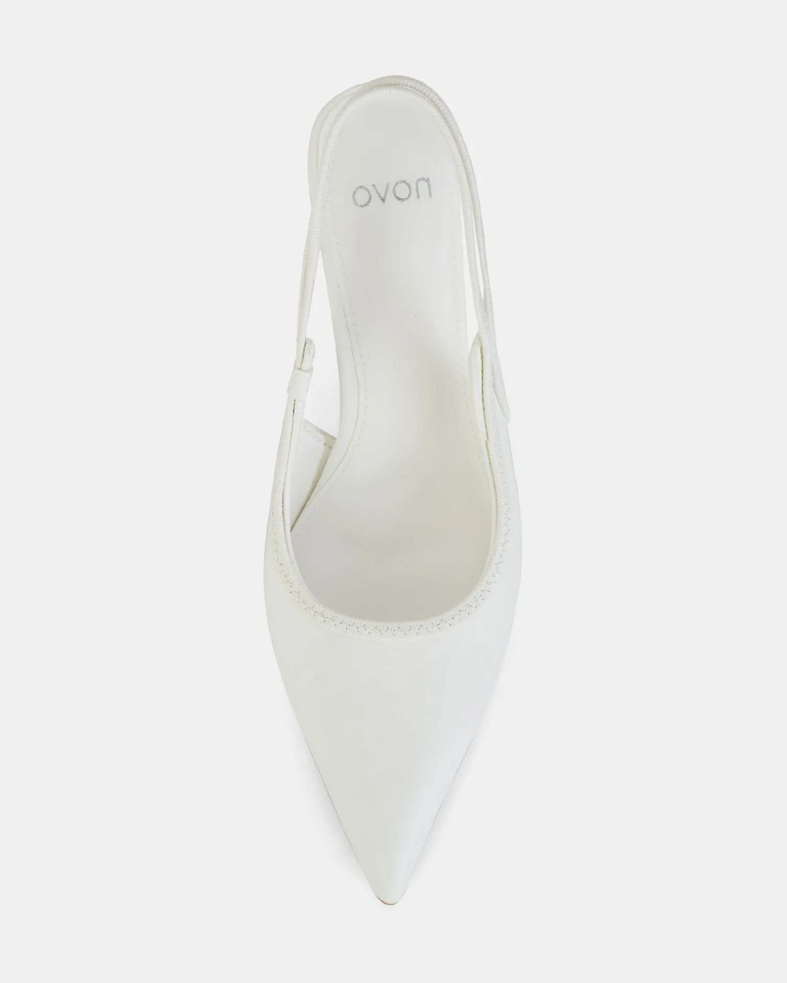 IANTHE WHITE Closed Toe Heels