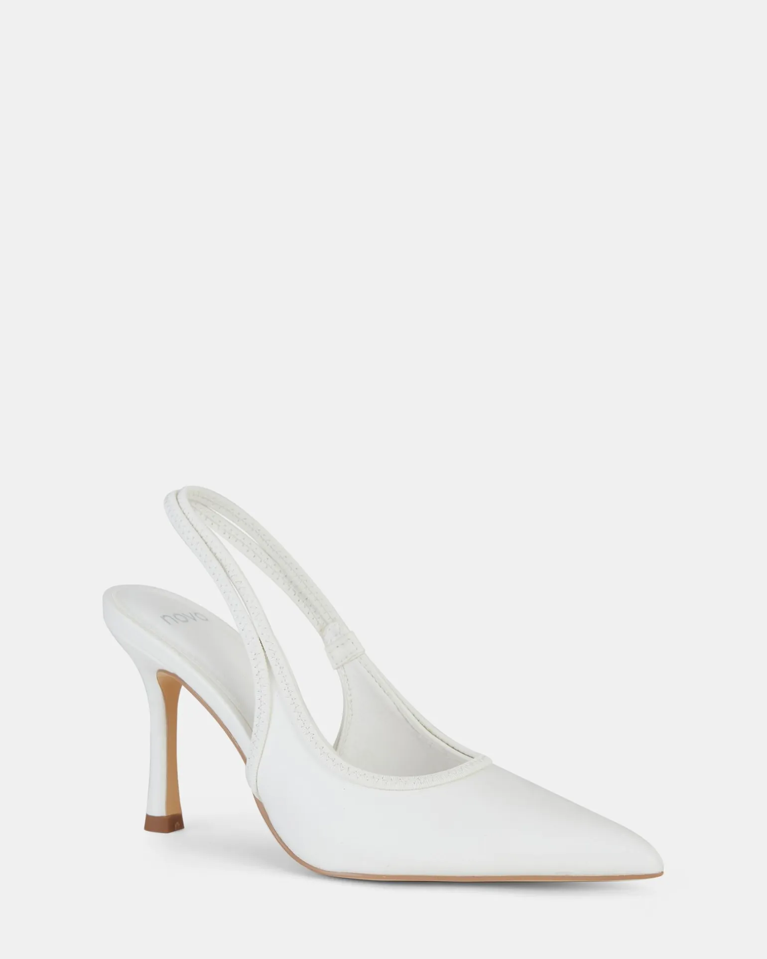 IANTHE WHITE Closed Toe Heels