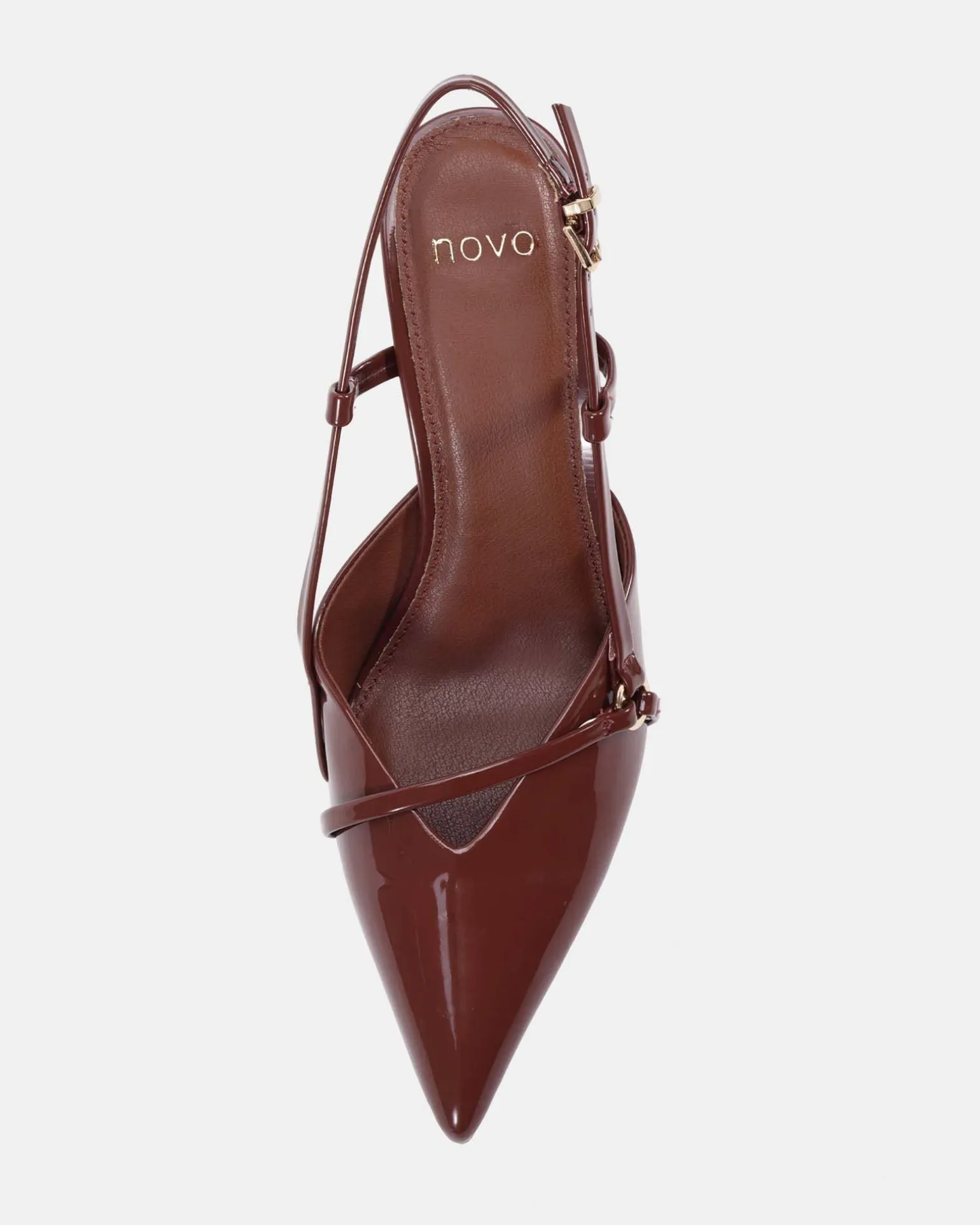 IDLE PLUM PATENT Pumps