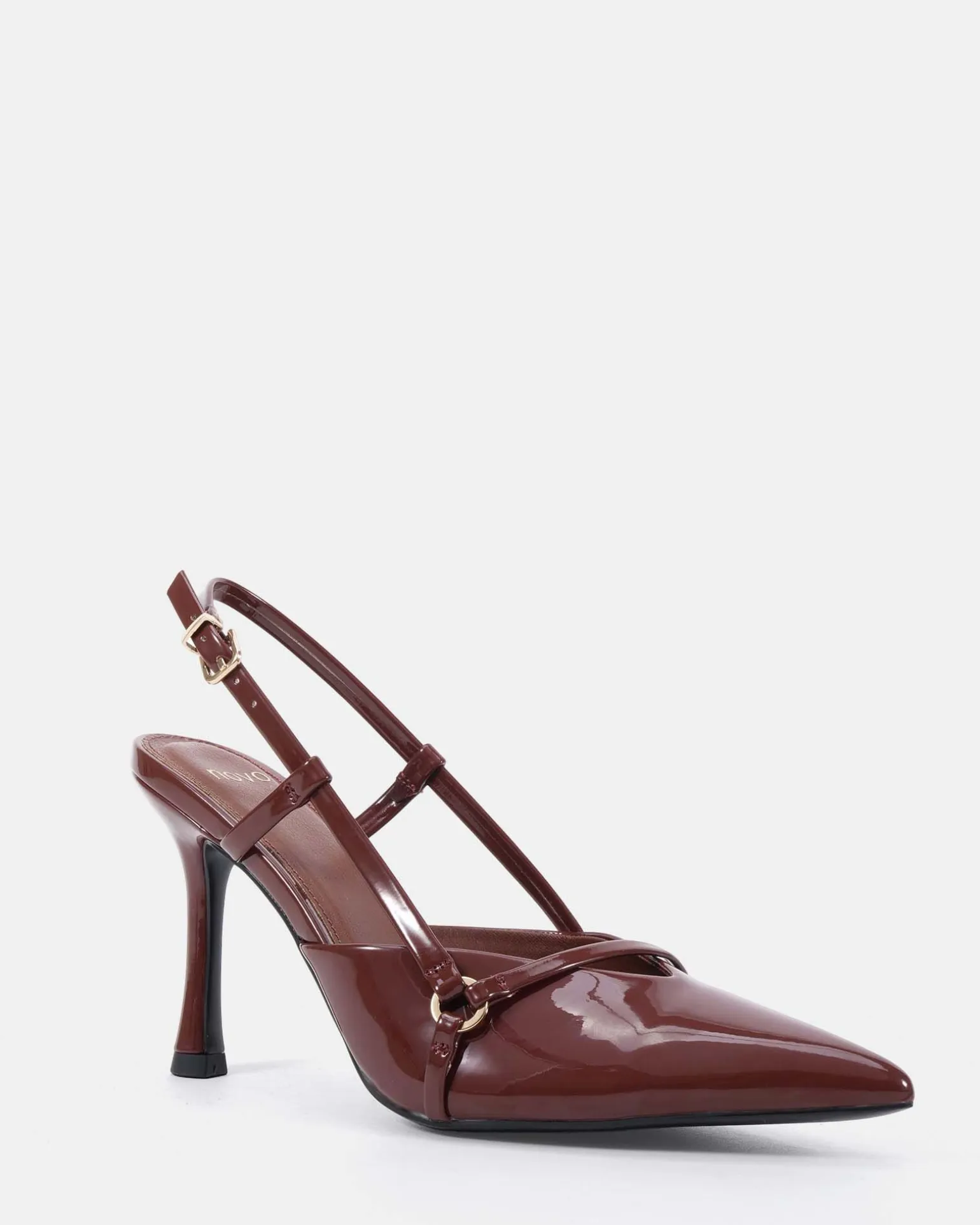 IDLE PLUM PATENT Pumps