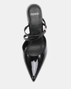 IDONEA Black Patent High Heels