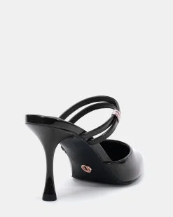 IDONEA Black Patent High Heels