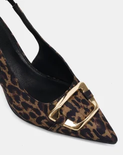 ILIANNA Leopard Pumps
